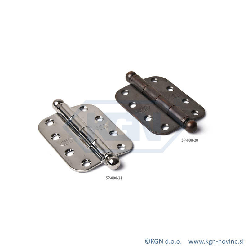 Decorative hinge with round heads SP-008