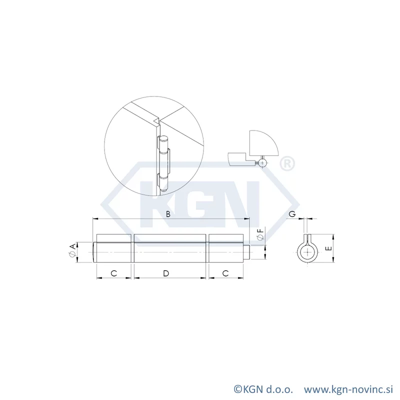 sp 039 varilne spone trodelne dimenzije